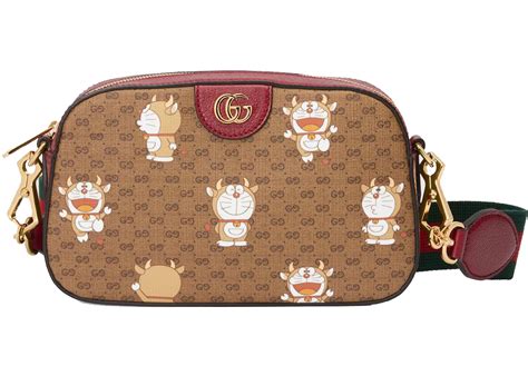 gucci doraemon shoulder bag|Doraemon x Gucci colors.